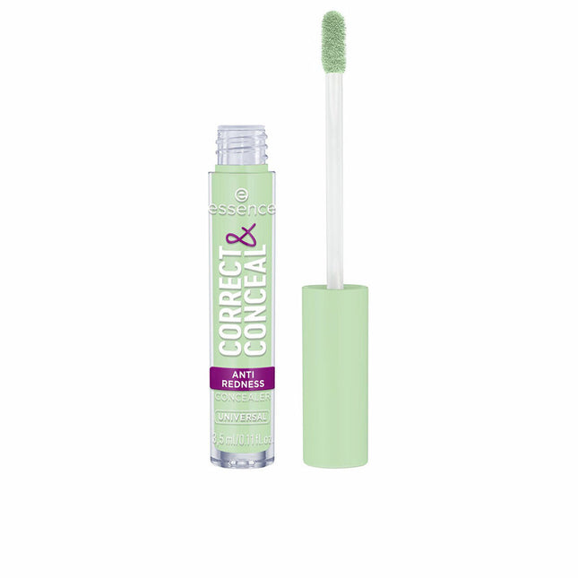 Essence Cosmetics Correct y Conceal Corrector Anti Rojeces 100-Universal, 3,50 ml
