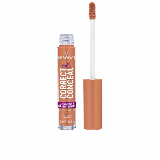 Essence Cosmetics Correct y Conceal Corrector Iluminador Para La Ojera 30-Tan Unisex, 3,50 ml