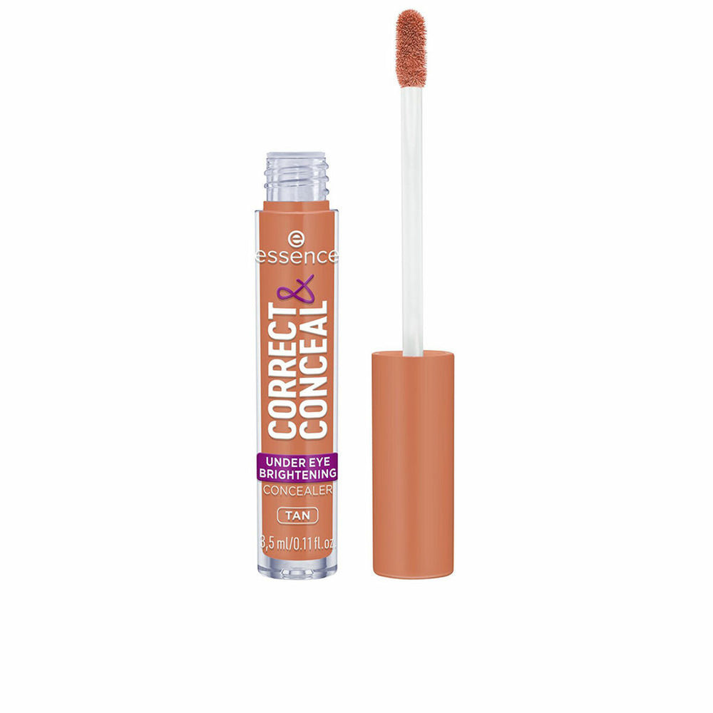 Essence Cosmetics Correct y Conceal Corrector Iluminador Para La Ojera 30-Tan Unisex, 3,50 ml