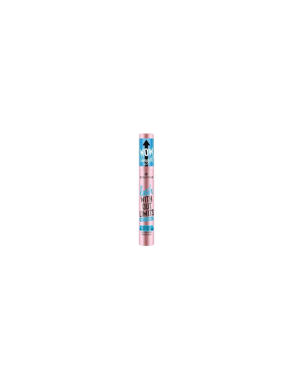 Essence Cosmetics Lash With Out Limits Extreme Lengthening y Volume Waterproof 03-Black, 13 ml