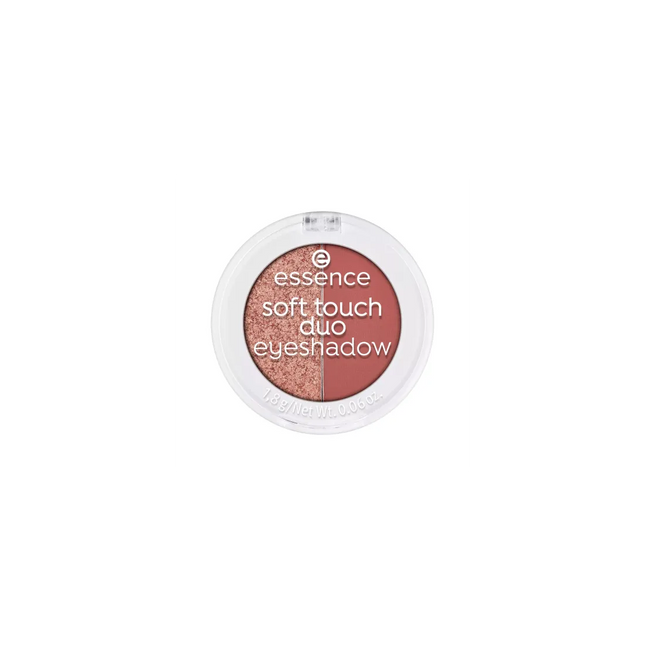 Essence Cosmetics Soft Touch Duo Sombra De Ojos 01-Bronze Beauty, 1,80 g