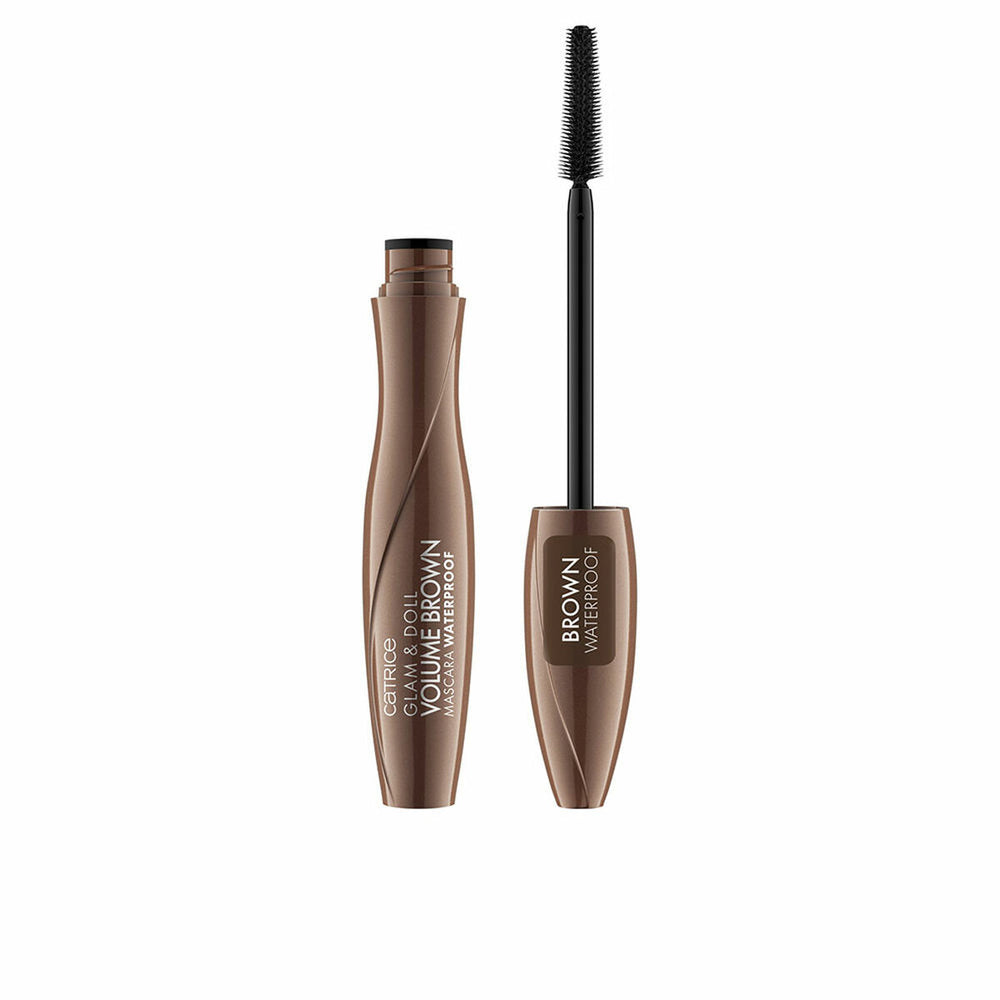Catrice Glam y Doll Máscara De Pestañas Volumen Waterproof Brown Unisex, 10 ml