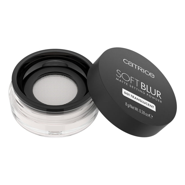 Catrice Soft Blur Polvos Fijadores Matificantes 001-Translucent Unisex, 8 g