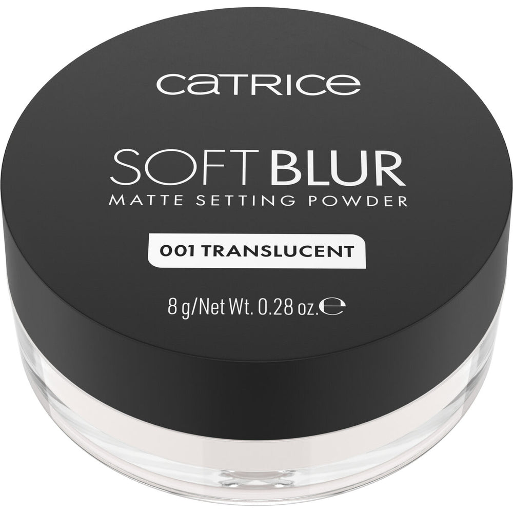 Catrice Soft Blur Polvos Fijadores Matificantes 001-Translucent Unisex, 8 g