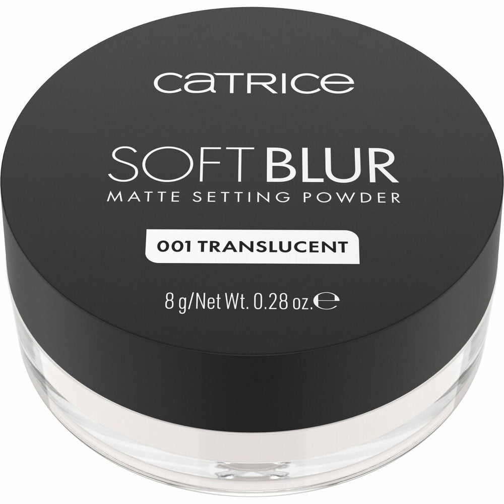 Catrice Soft Blur Polvos Fijadores Matificantes 001-Translucent Unisex, 8 g