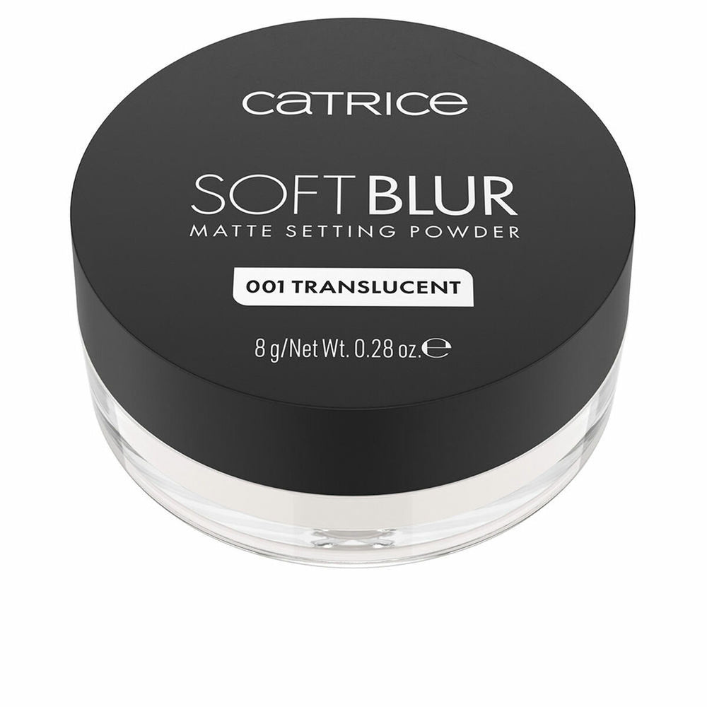 Catrice Soft Blur Polvos Fijadores Matificantes 001-Translucent Unisex, 8 g