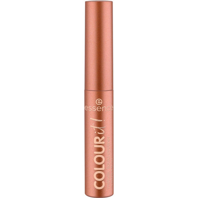 Essence Colour It! – Liquid Eyeliner for Women, Metallic, 01, Burnished Bronze, 3 ml