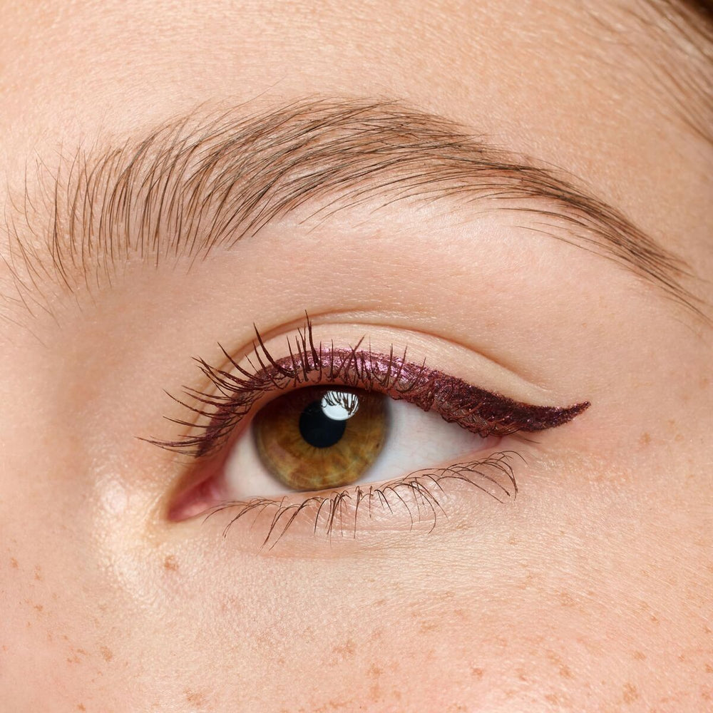 Essence Cosmetics Colour It! Eyeliner Líquido Metálico 02-Dark Cherry Unisex, 3 ml