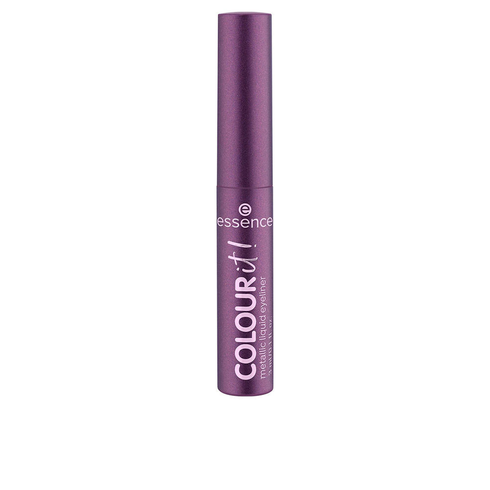 Essence Cosmetics Colour It! Eyeliner Líquido Metálico 02-Dark Cherry Unisex, 3 ml