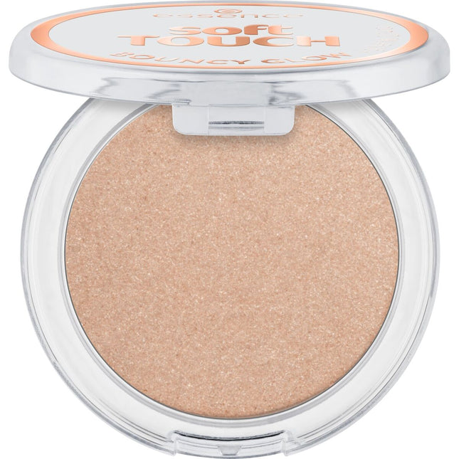 Essence Cosmetics Touch Bouncy Glow Iluminador Soft 30-Glazing Gleam, 4 g