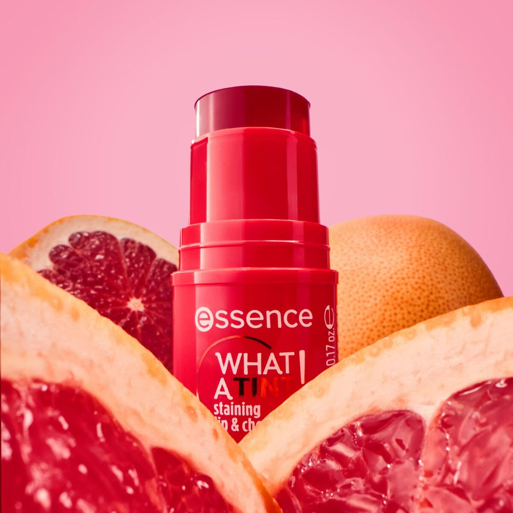 Essence Cosmetics What A Tint! Tinte De Labios y Mejillas 20-Grapefruit Bliss Unisex, 5 g