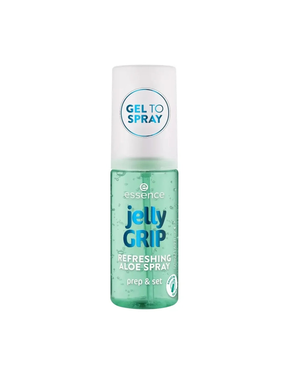 Essence Cosmetics Jelly Grip Refrescante Con Aloe – Spray, 50 ml