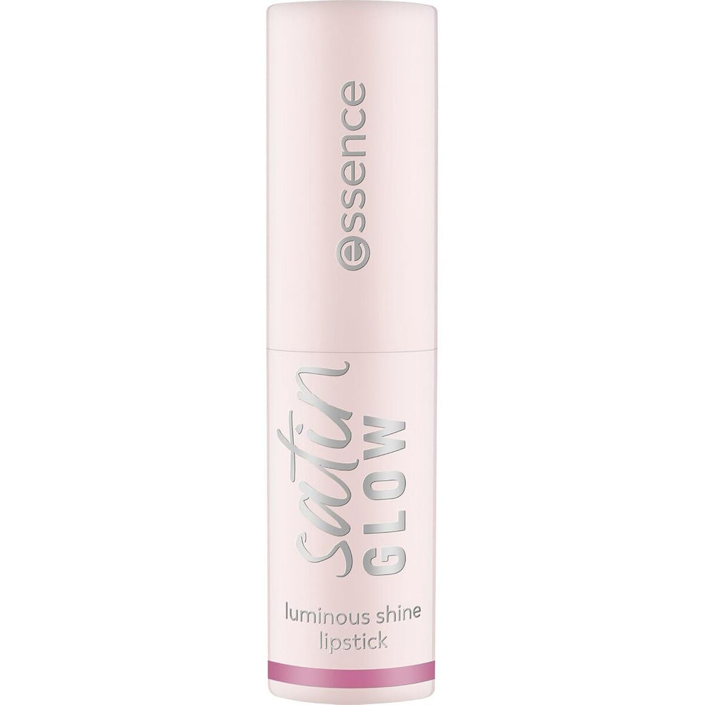 Essence Cosmetics Satin Glow Barra De Labios Brillo Luminoso 04-Let's Get Mauvin Unisex, 3,5 g