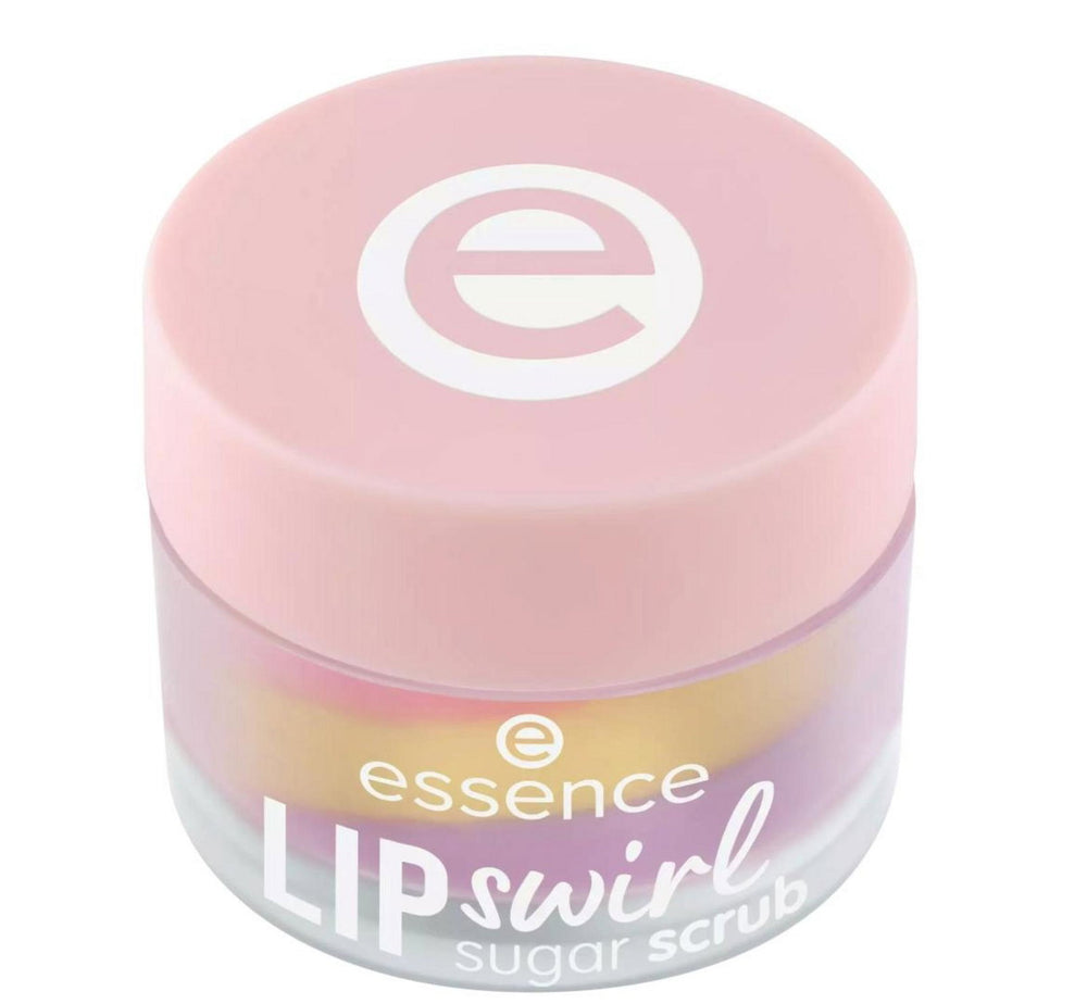 Essence Lip Swirl – Lip Scrub for Women, Vanilla, 8 g
