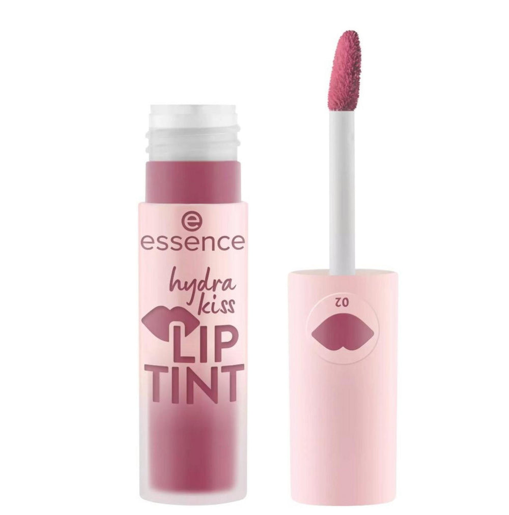 Essence Hydra Kiss Tint – Liquid Lipstick for Women, 02, Vintage Rose, 4 ml