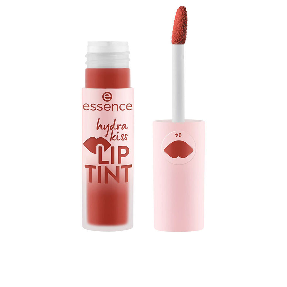 Essence Cosmetics Tinte De Labios Hydra Kiss 04-Classy Red Unisex, 4 ml