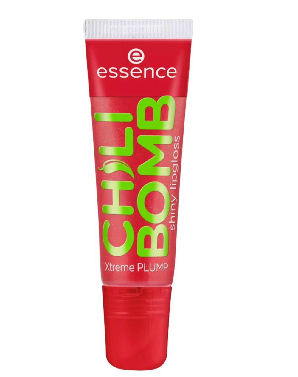 Essence Chili Bomb Plumping – Lip Gloss for Women, 01, Strawberry Salsa, 10 ml