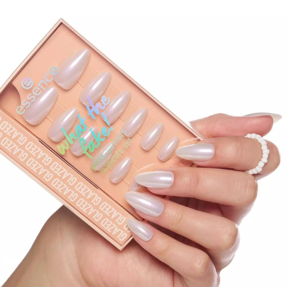 Essence Cosmetics What The Fake! Uñas Postizas Estuche 01-Glazed 6 Piezas Unisex