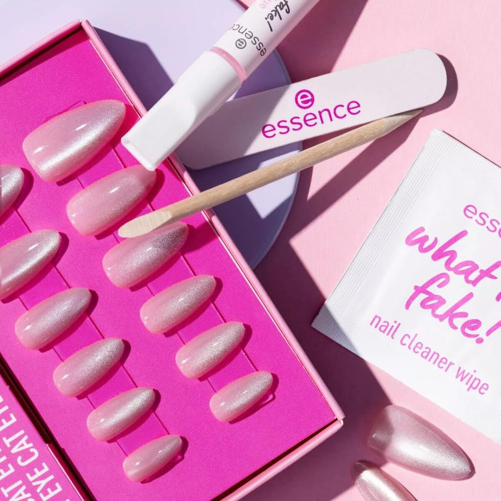 Essence Cosmetics What The Fake! Uñas Postizas Estuche 02-Cat Eye 6 Piezas Unisex