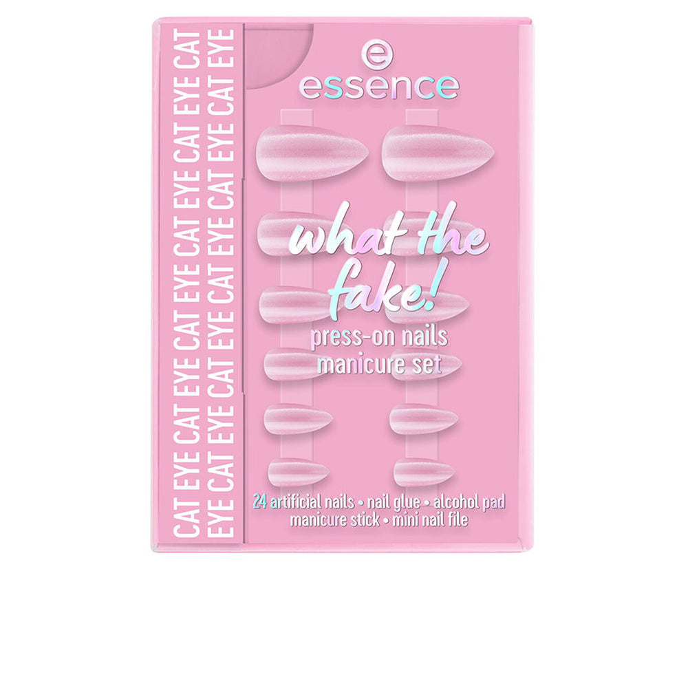 Essence Cosmetics What The Fake! Uñas Postizas Estuche 02-Cat Eye 6 Piezas Unisex