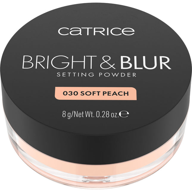 Catrice Bright y Blur Polvos Fijadores Sueltos 030-Soft Peach Unisex, 8 g