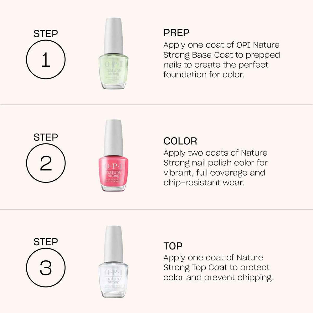 OPI Nature Strong Esmalte De Origen Natural Emflowered Unisex, 15 ml