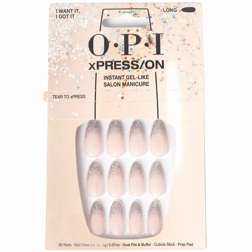 OPI Xpress-On Uñas Artificiales Nail Art I Want It, I Got It 30 U Unisex