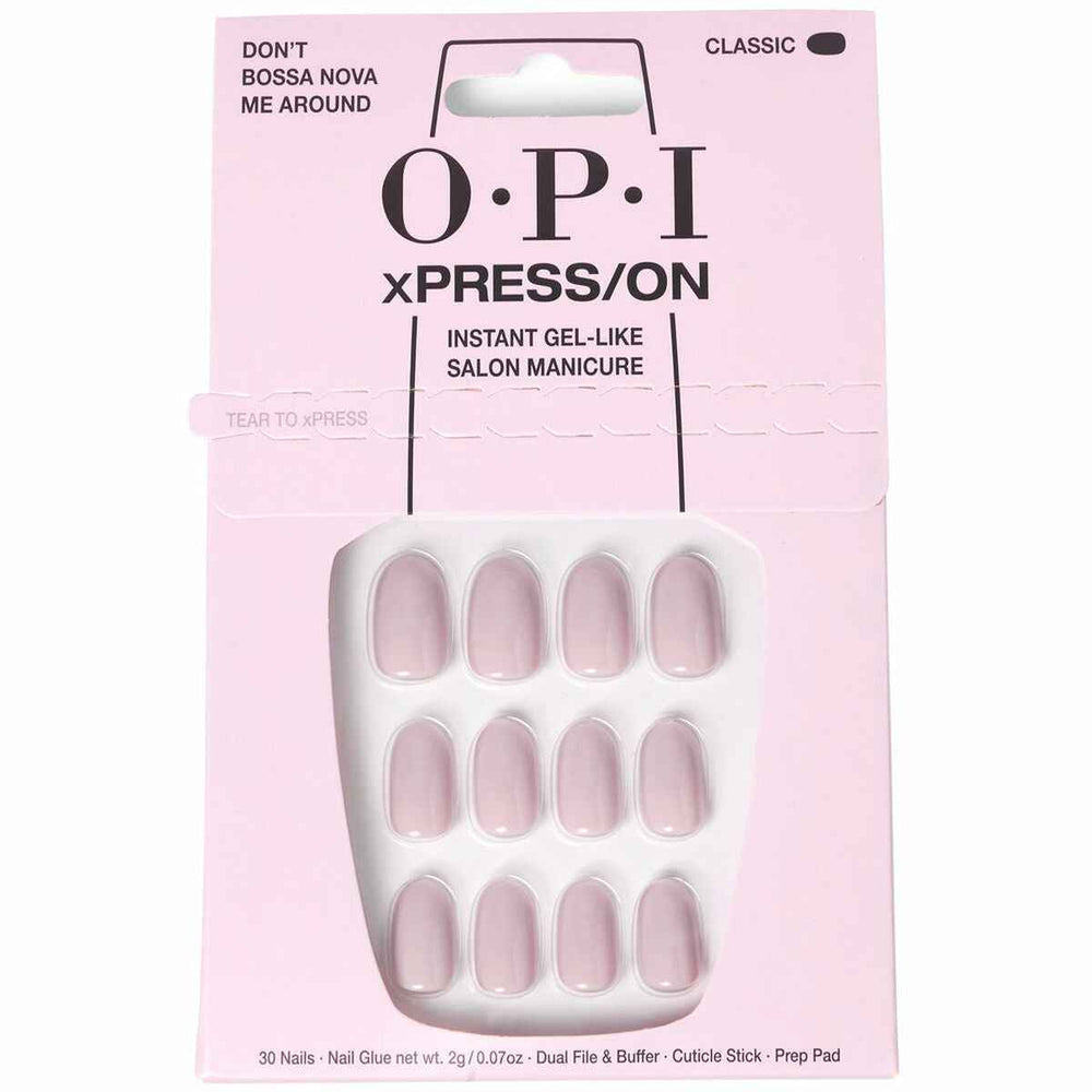 OPI Xpress-On Uñas Artificiales Tonos Icónicos Don’t Bossa Nova Me Around 30 U Unisex