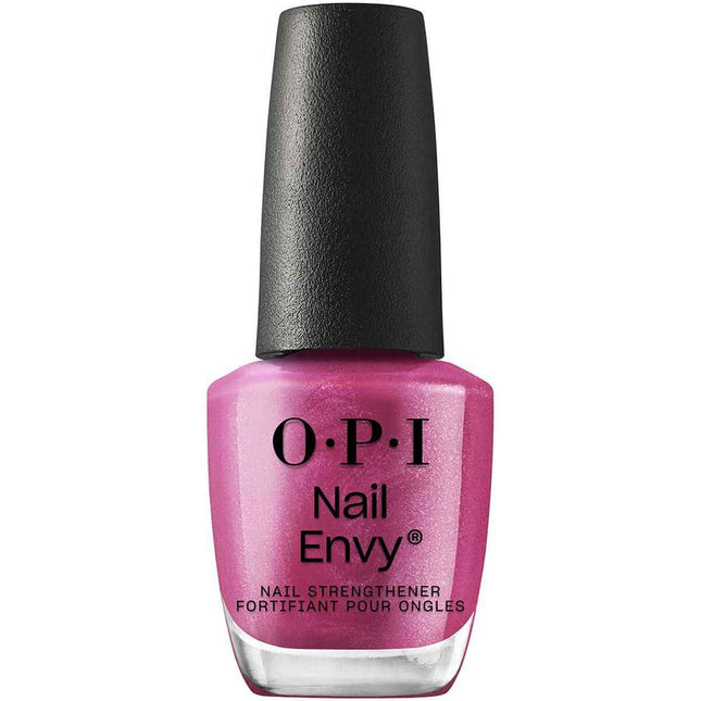 OPI Nail Envy Esmalte Tratamiento Fortalecedor De Uñas Powerful Pink Unisex, 15 ml