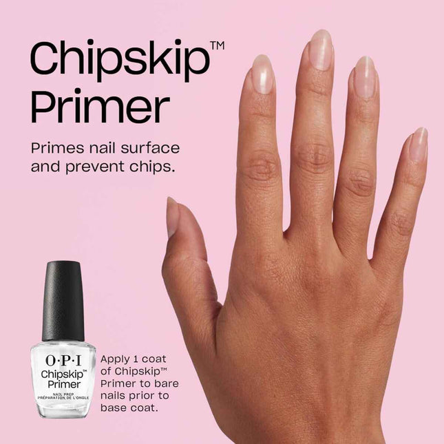 OPI Chip Skip - Capa De Preparación De Manicura Unisex, 15 ml