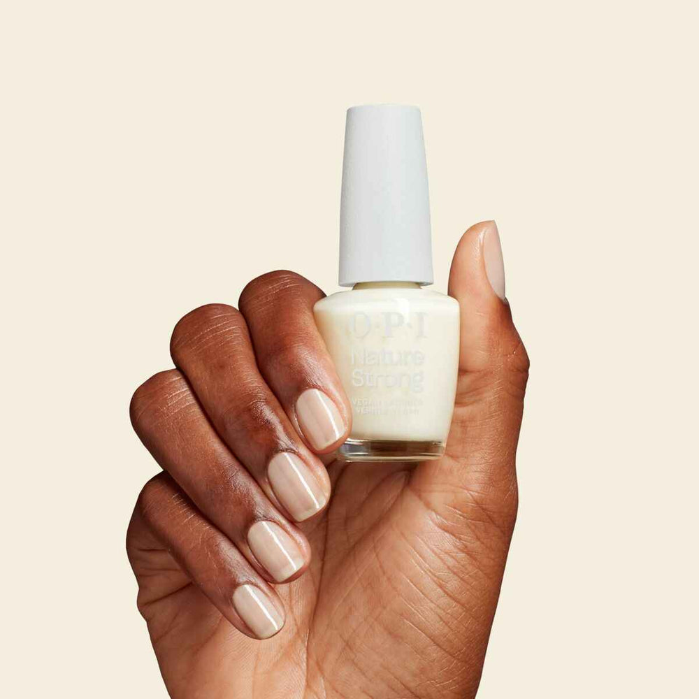 OPI Nature Strong Esmalte De Uñas De Origen Natural De Larga Duración Cauliflower Power Unisex, 15 ml