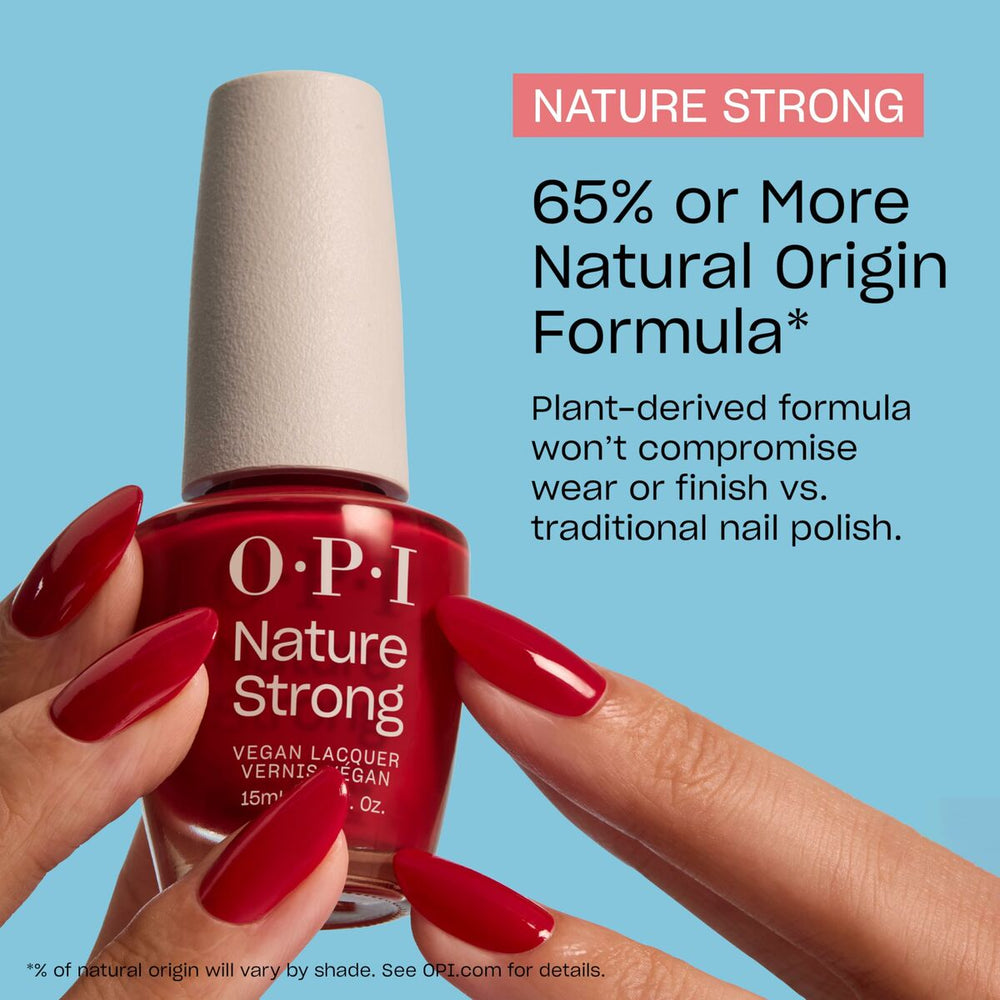 OPI Nature Strong Esmalte De Uñas De Origen Natural De Larga Duración Cauliflower Power Unisex, 15 ml