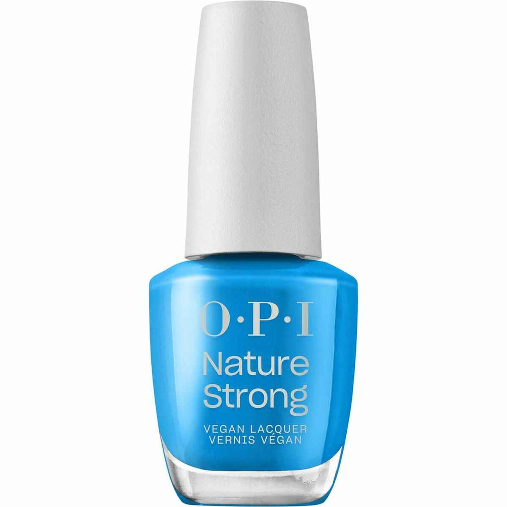 OPI Nature Strong Esmalte De Uñas De Origen Natural De Larga Duración Fresh As A Blue Daisy Unisex, 15 ml