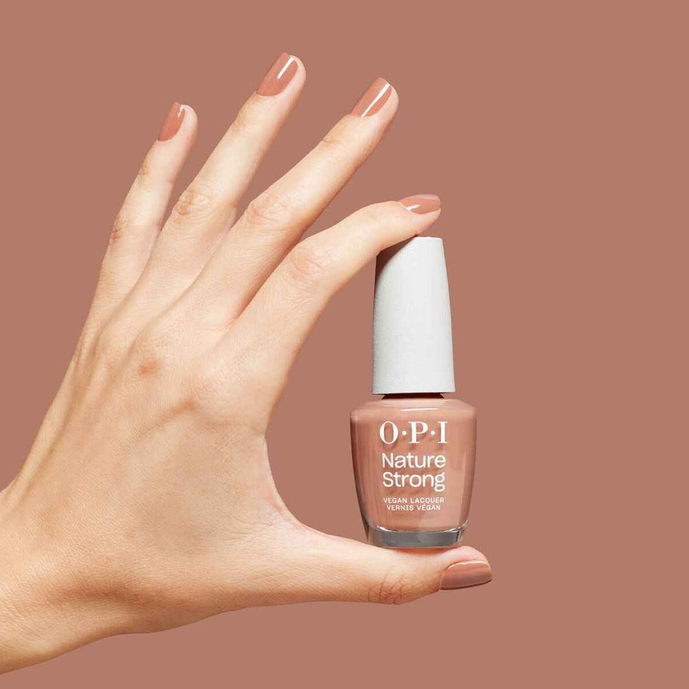 OPI Nature Strong Esmalte De Uñas De Origen Natural De Larga Duración Rooting For Hue Unisex, 15 ml