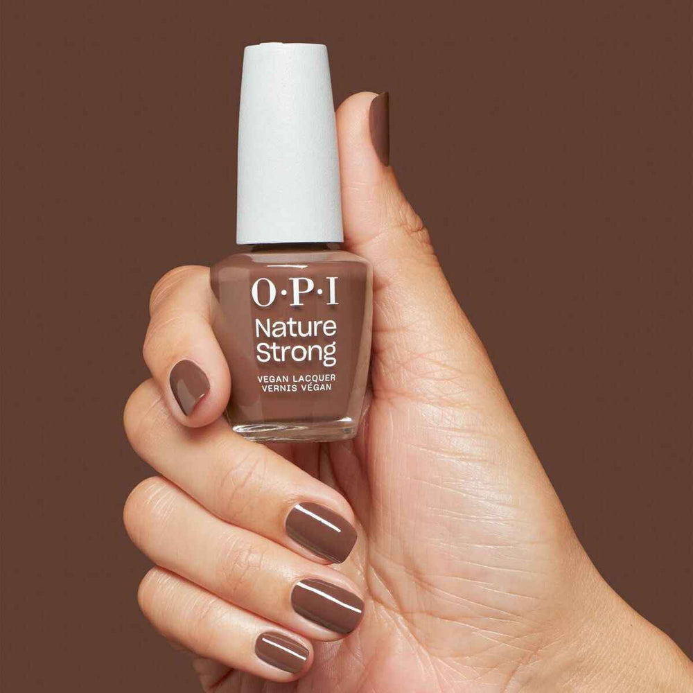 OPI Nature Strong Esmalte De Uñas De Origen Natural De Larga Duración Make My Bark On The World Unisex, 15 ml