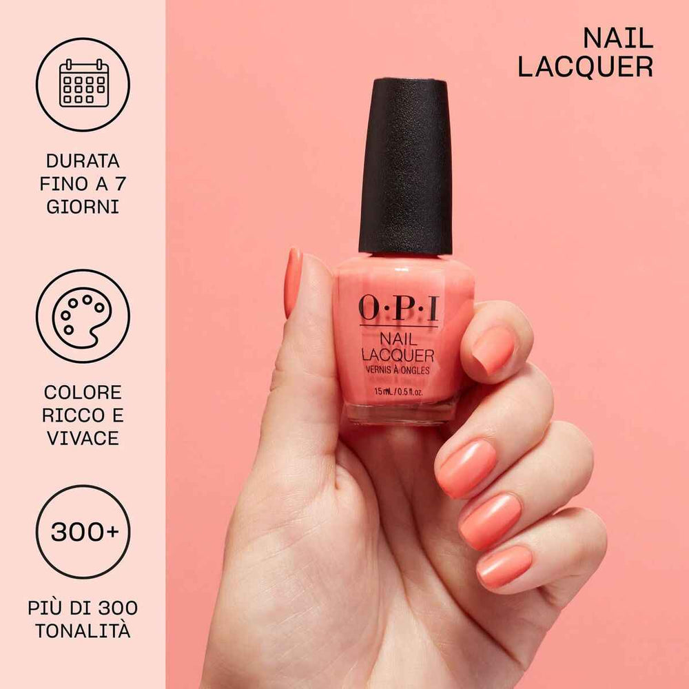 OPI Nail Lacquer - Colección What's Your Mannitude - Esmalte De Uñas Penny Loafer Lane Unisex, 15 ml