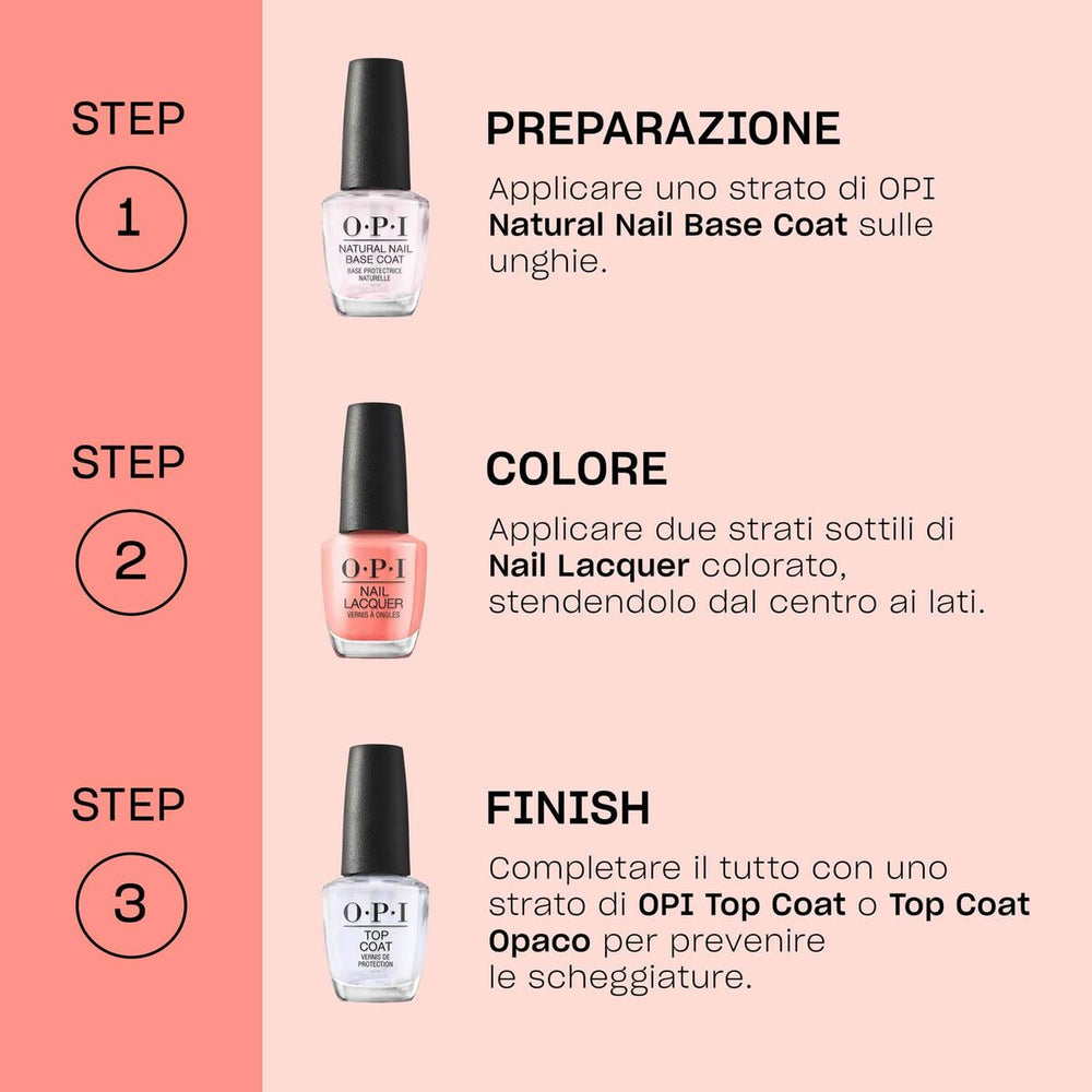 OPI Nail Lacquer - Colección What's Your Mannitude - Esmalte De Uñas Crimp and Proper Unisex, 15 ml
