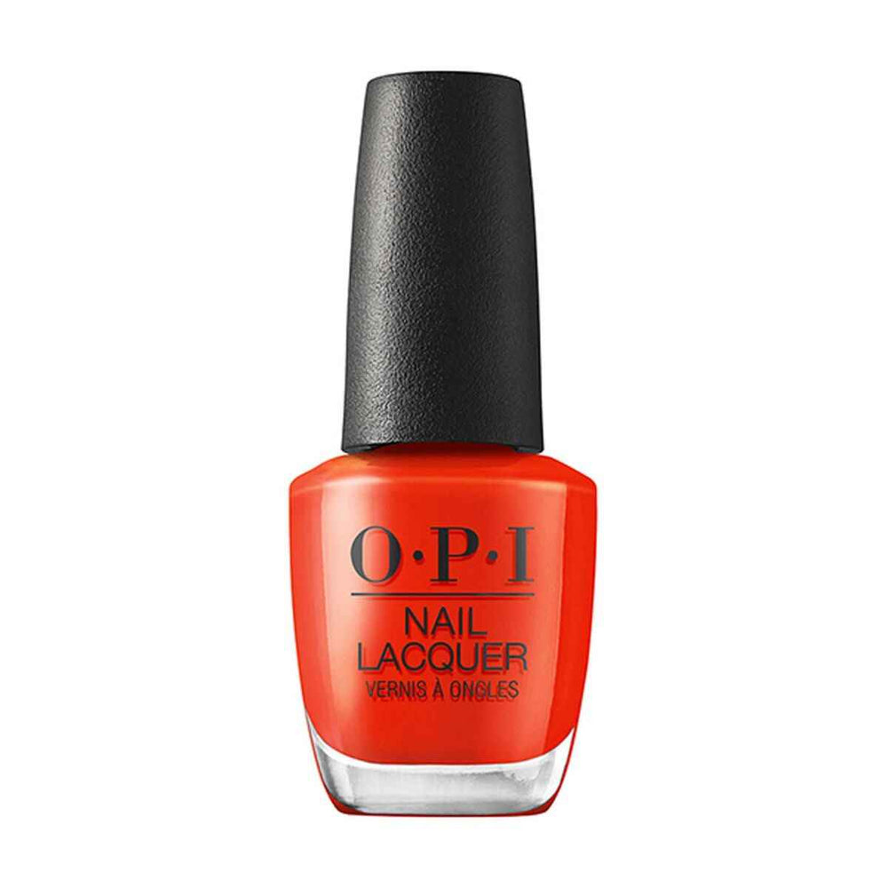 OPI Nail Lacquer - Colección What's Your Mannitude - Esmalte De Uñas Totally Red-Ical Unisex, 15 ml