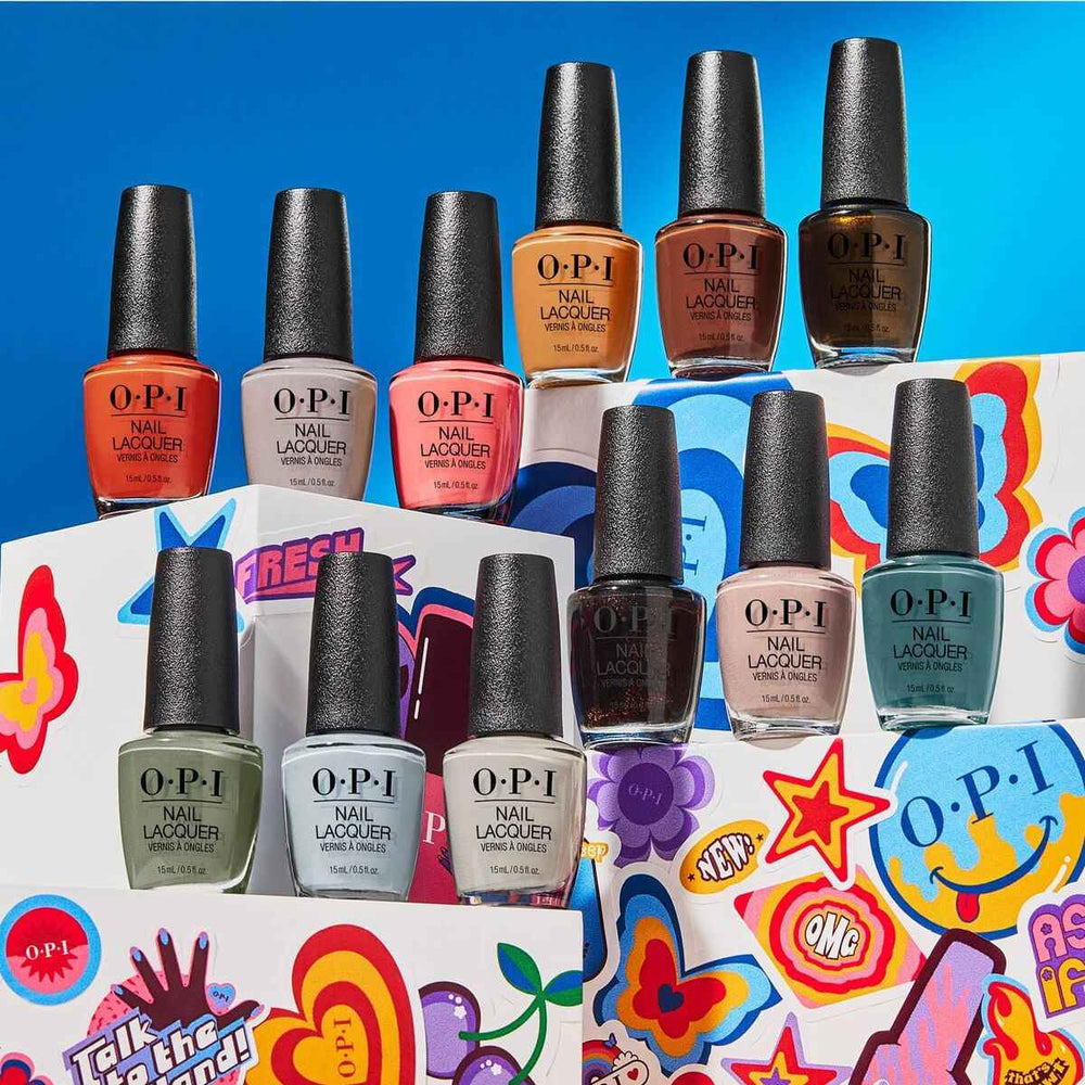 OPI Nail Lacquer - Colección What's Your Mannitude - Esmalte De Uñas Totally Red-Ical Unisex, 15 ml