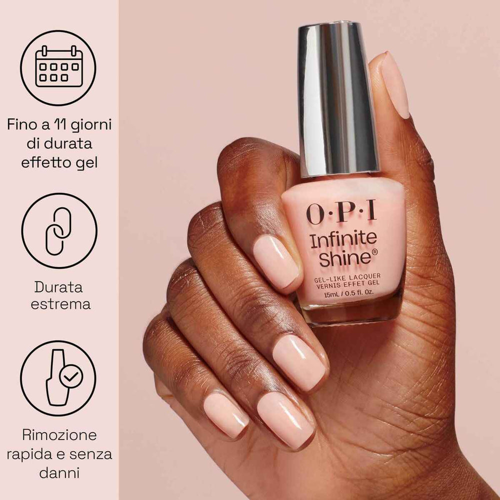 OPI Infinite Shine - Colección What's Your Mannitude - Esmalte De Uñas Mini Plaid Flirt Unisex, 15 ml
