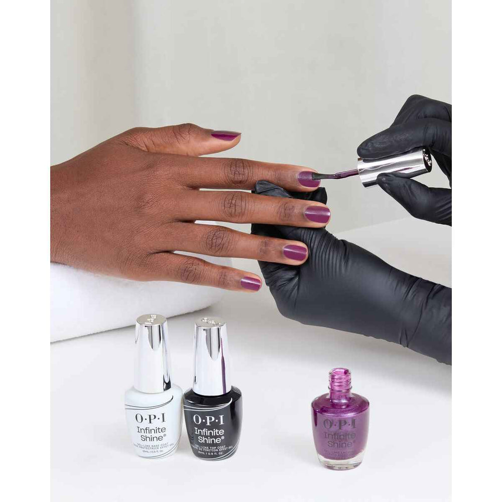 OPI Infinite Shine - Colección What's Your Mannitude - Esmalte De Uñas My Berry Janes Unisex, 15 ml