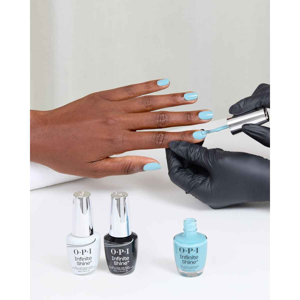 OPI Infinite Shine - Colección What's Your Mannitude - Esmalte De Uñas Totally Tu-Blue-Ar Unisex, 15 ml