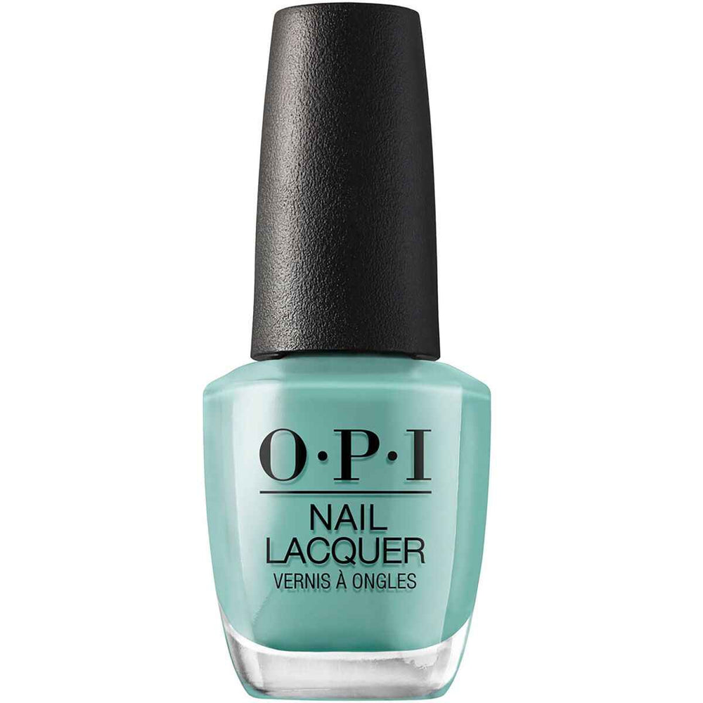 OPI Nail Lacquer Esmalte De Uñas Duración Hasta 7 Días Verde Nice to Meet You Unisex, 15 ml