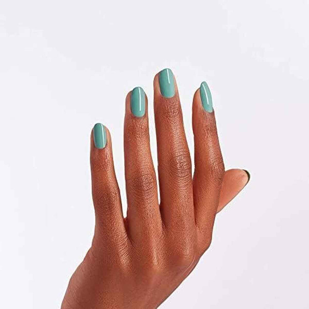 OPI Nail Lacquer Esmalte De Uñas Duración Hasta 7 Días Verde Nice to Meet You Unisex, 15 ml