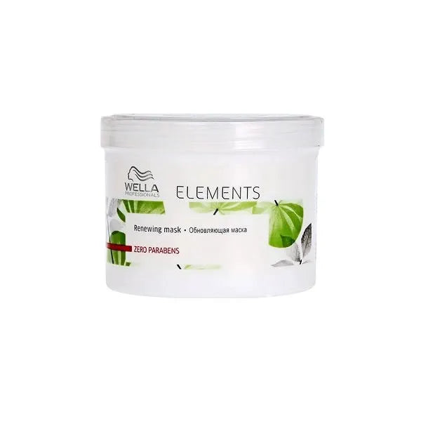 Wella Elements Renewing Mask Paraben Free Unisex