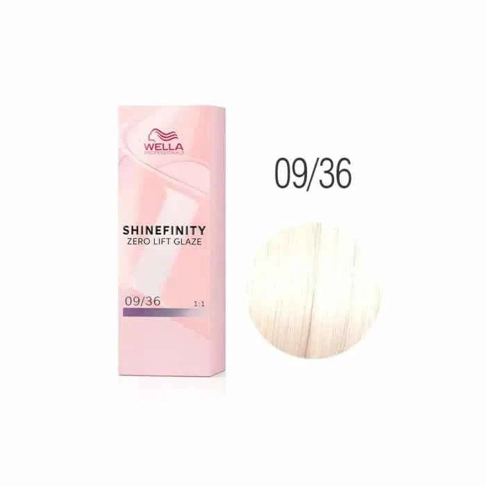 Wella Shinefinity Zero Lift Glaze Vanilla 9-36 60 ml Very Light Golden Blonde Unisex
