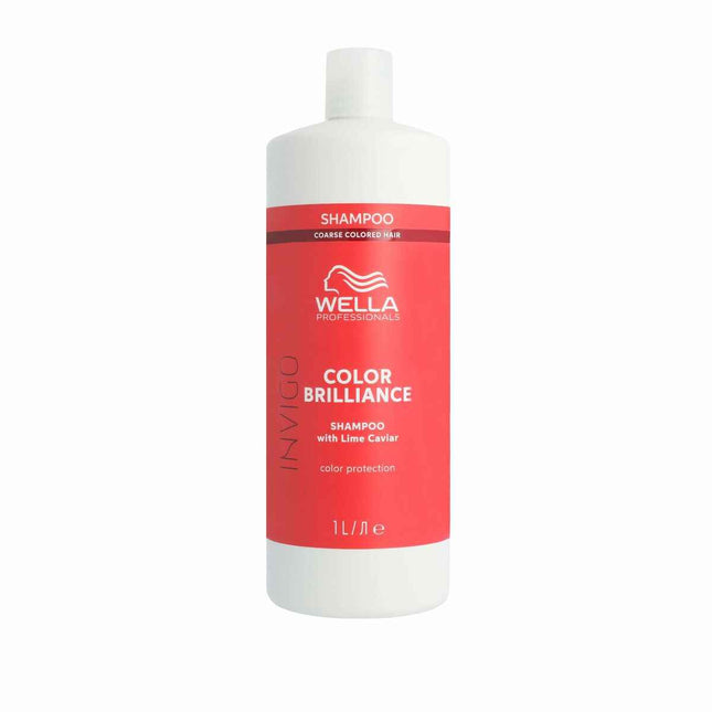 Wella Invigo Color Brilliance – Shampoo Coarse Hair Unisex, 1000 ml
