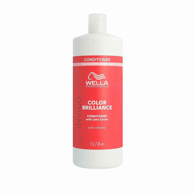 Wella Invigo Color Brilliance – Conditioner Fine Hair Unisex, 1000 ml