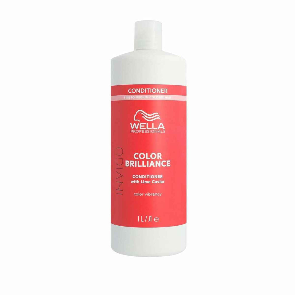 Wella Invigo Color Brilliance – Conditioner Fine Hair Unisex, 1000 ml