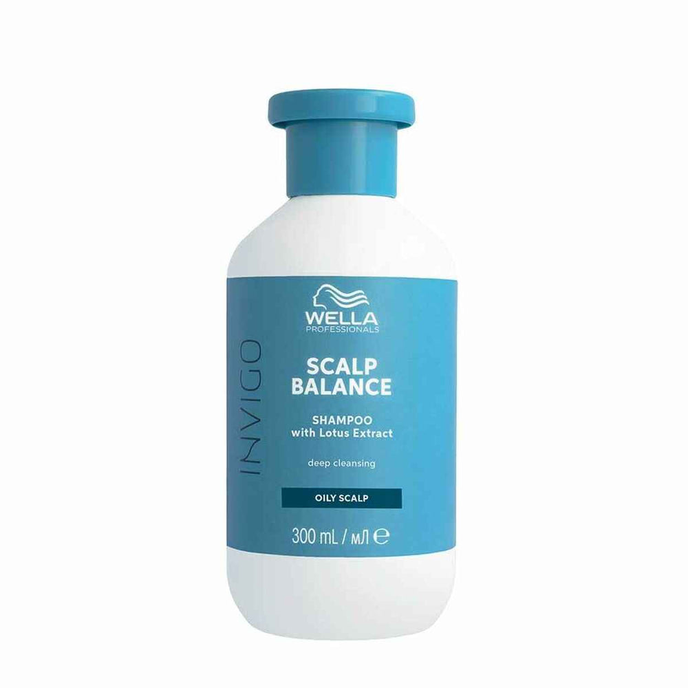 Wella Invigo Scalp Balance Deep Cleansing – Shampoo For Oily Scalp Unisex, 300 ml